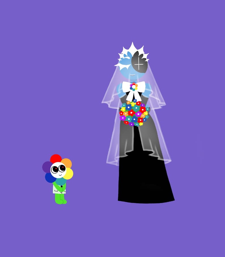 #dandysworld #Moonflower #Dandy #DandysWorldAstro #dandysworlddandy 
The Bride and the ugly a## groom