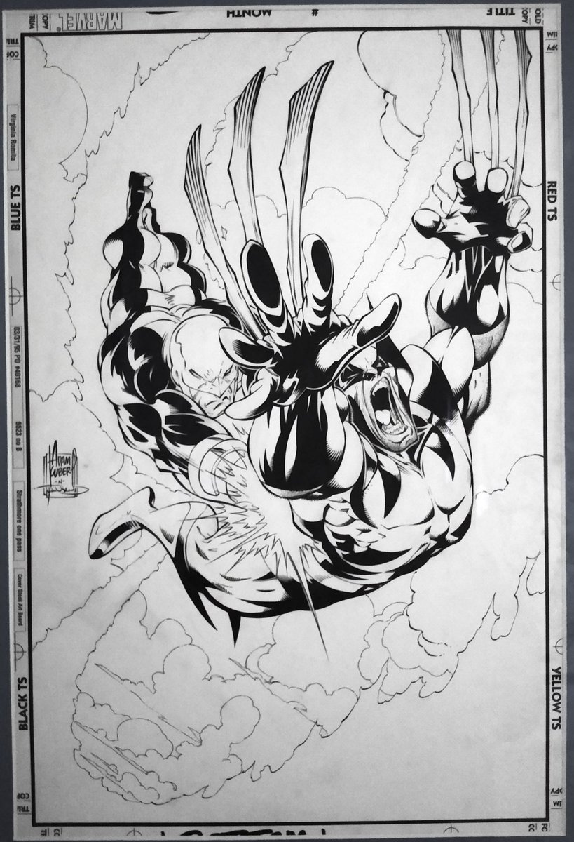 theaginggeek's tweet image. Wolverine vs. Vindicator by @AdamKubert and @TimTdog10000 
#Wolverine #Vindicator