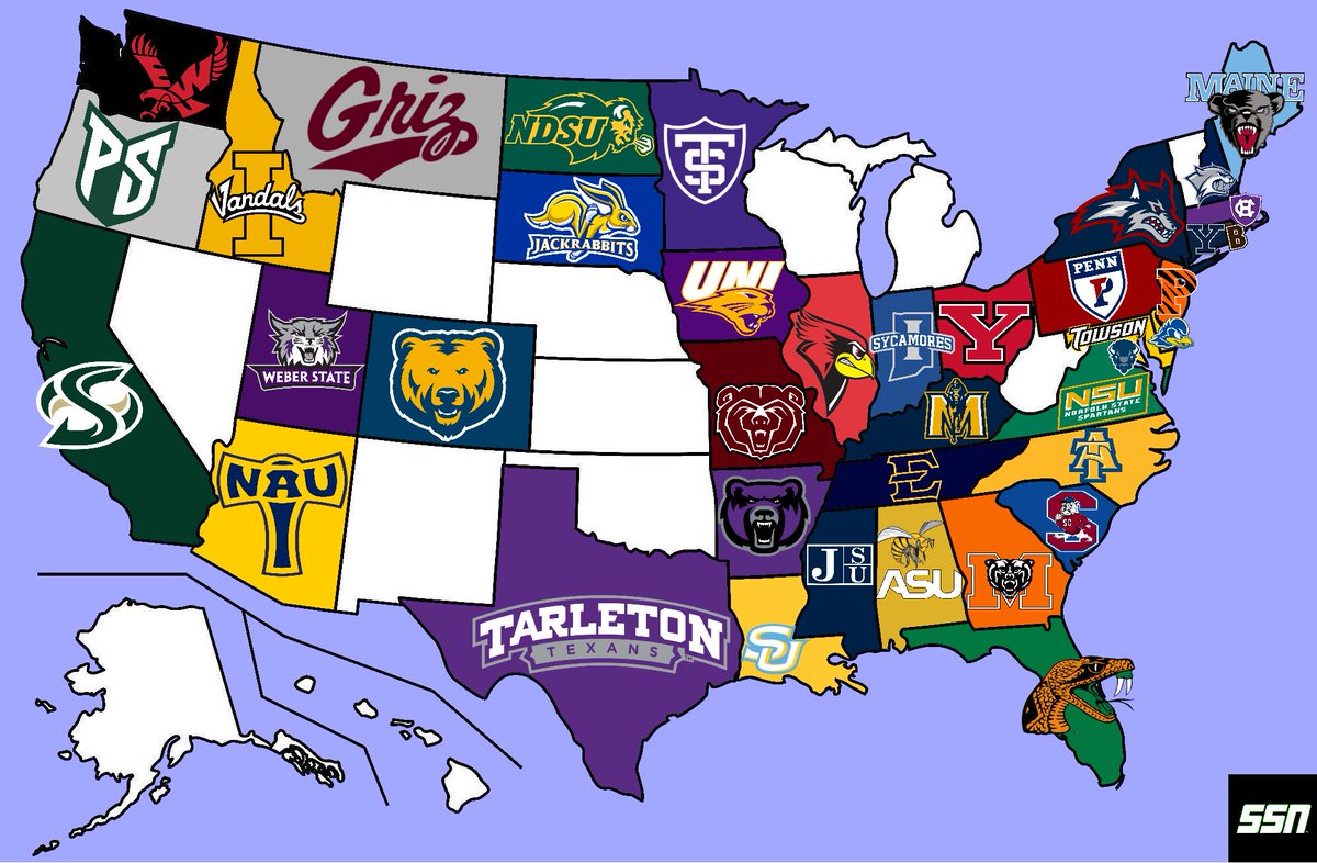 FCS Regular Season Attendance Leader by State 2024