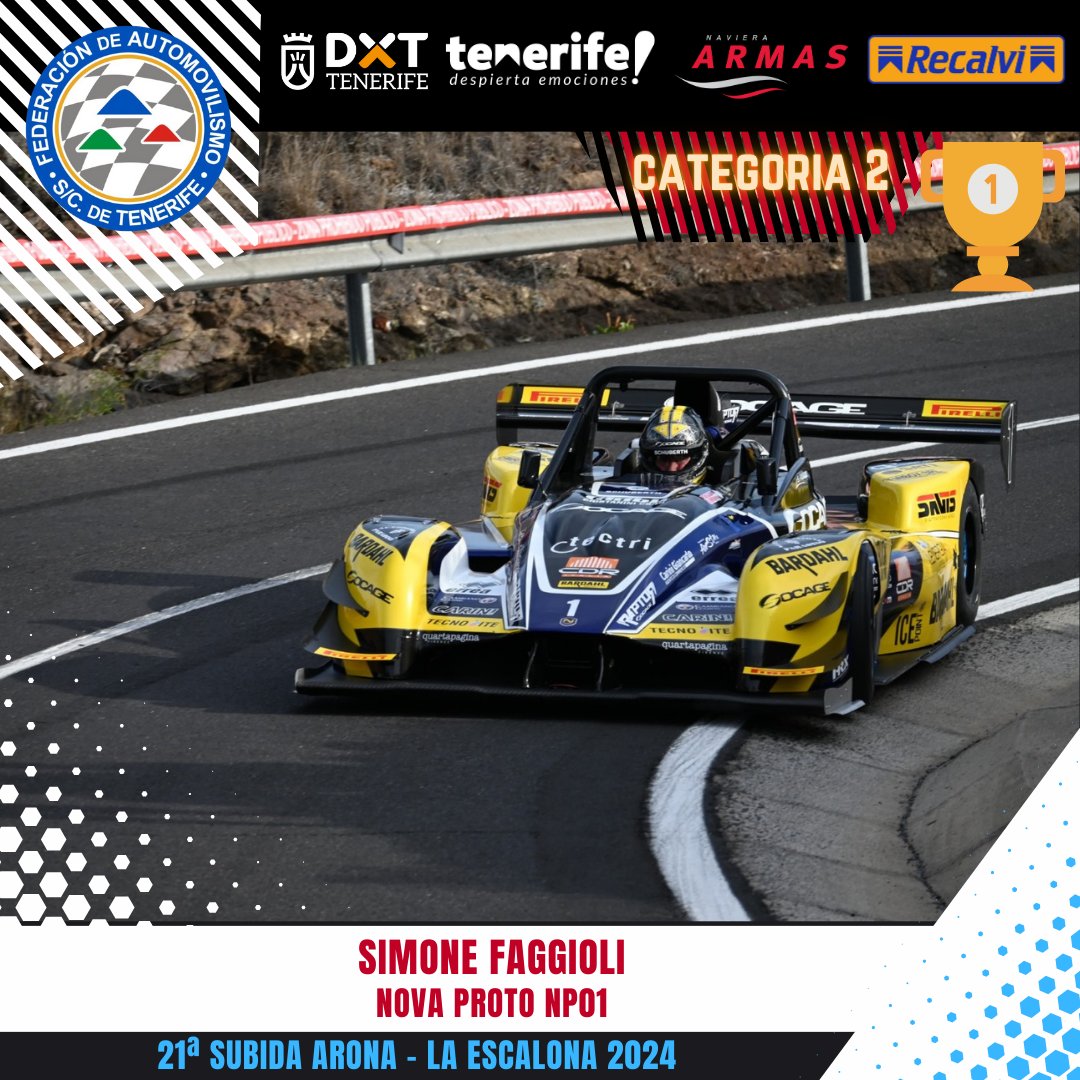 fiasct's tweet photo. Felicidades a los vencedores 🏆de la 21ª #SubidaArona - La Escalona 2024. (1/2)
👉🏻 Clasificaciones de la prueba: https://t.co/J3LoFrRxaP
👉🏻 Clasificaciones del campeonato: https://t.co/QYqTPYSa4n
@DXTenerife @VisitTenerifeES @CabildoTenerife @IdecoGestion https://t.co/PDiuVgeI6K