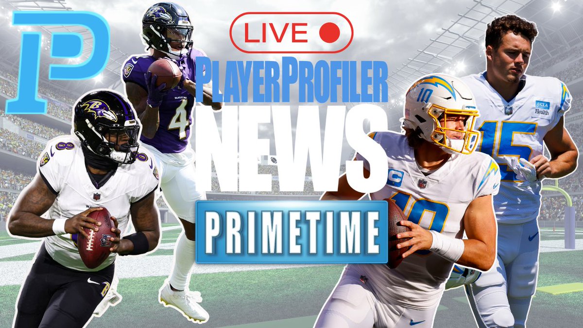 Profiler_Now's tweet image. Week 12 Fantasy Football Breakdown: Top Performers &amp;amp; Bold Player Takes  

Player Profiler NEWS Primetime LIVE today at 730PM EST

Join @FFCanuck99 and @coachretzlaff1 for a fast-paced episode packed with all the key updates you need for fantasy football in Week 12.…