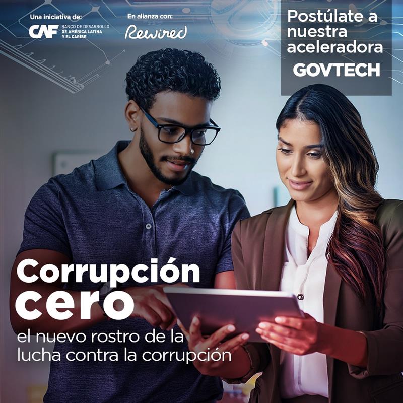 🌐 Postúlate hasta el 30 de noviembre al programa GovTech de CAF y Rewired. 

Impulsa soluciones digitales contra la corrupción usando IA, blockchain y analítica de datos.

Inscríbete aquí: caf.com/es/especiales/…