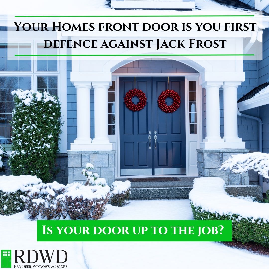 RedDeerWindowsA's tweet image. Your front door does more than welcome guests—it protects your home. 🚪✨ Upgrade to a secure, stylish door and enjoy added peace of mind this winter. 🛡️❄️ #HomeSecurity #ModernDoors #WinterReady