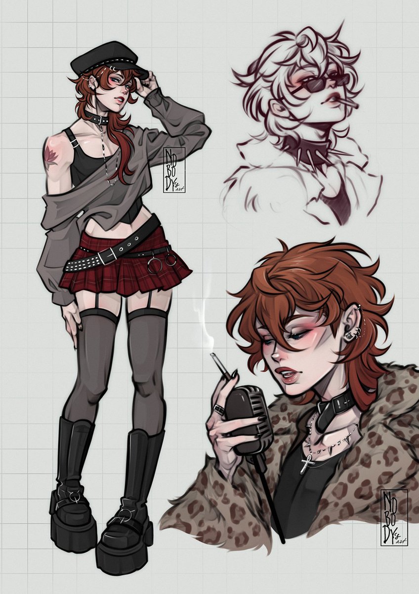 NOBODYs_art's tweet photo. Nana Osaki x Chuuya Nakahara
#文豪ストレイドッグス https://t.co/vxhMtxjhqU