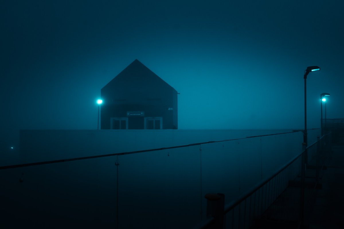 When the city disappears.