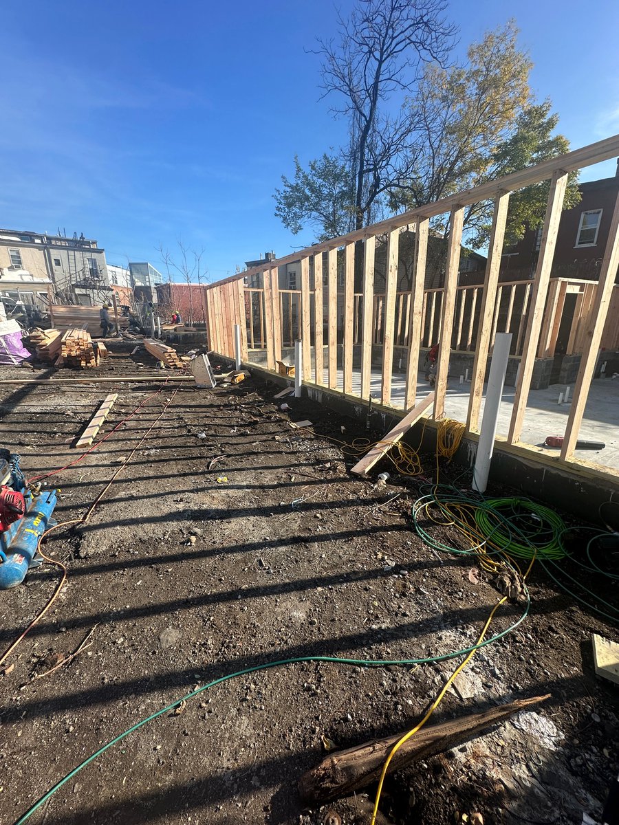 NUICdevelopment's tweet photo. Excited to see progress taking shape! Four new condos are rising in Jersey City’s evolving Bergen-Lafayette neighborhood. Stay tuned! https://t.co/wgOEI7G22a