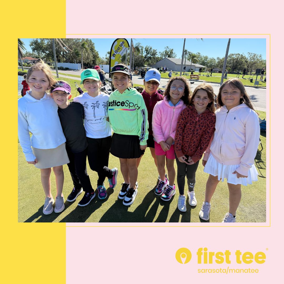 Saturday mornings are for the girls! 💖

#FirstTee #GirlsGolf #BuildingGameChangers