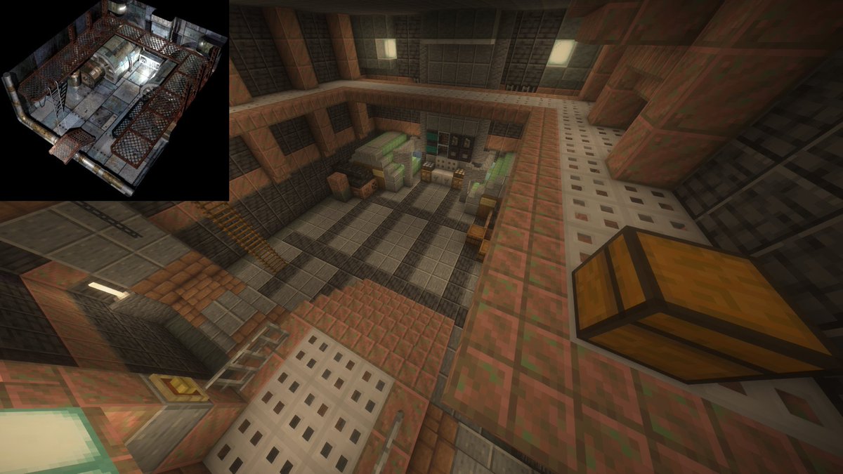 Homissan_Brand's tweet photo. #FF7 in #Minecraft today's progress!٩( 'ω' )و☄️
Costa del sol under construction!
cargo ship all completed!
the engine room etc. are also completely reproduced.
villagers are working on deck...(ง ˙ω˙)ว
#minecraft建築コミュ https://t.co/7ucYm2rzR6