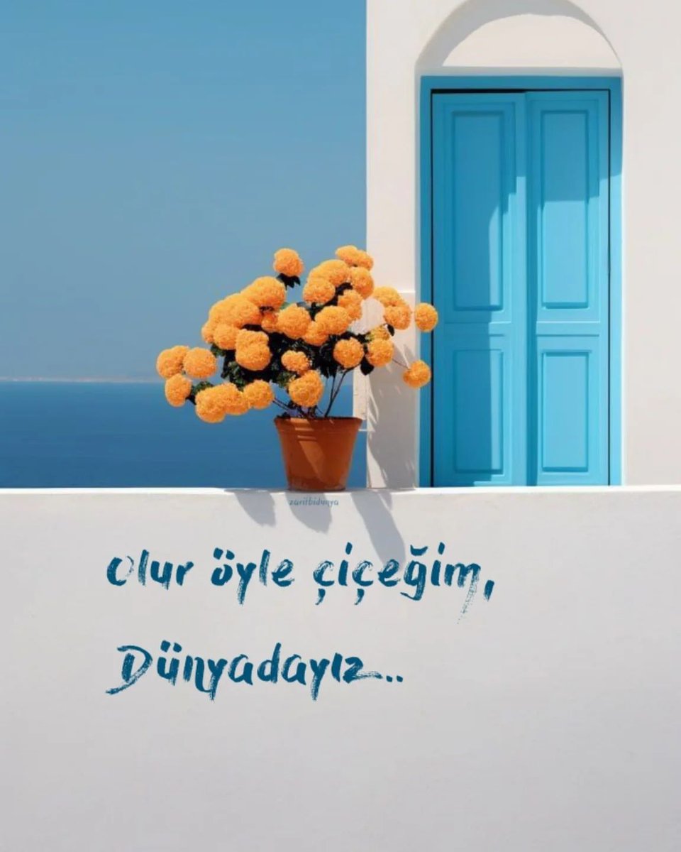 Olur öyle şeyler Çiçeğim,
Üzerler, kırarlar Dünyadayız..