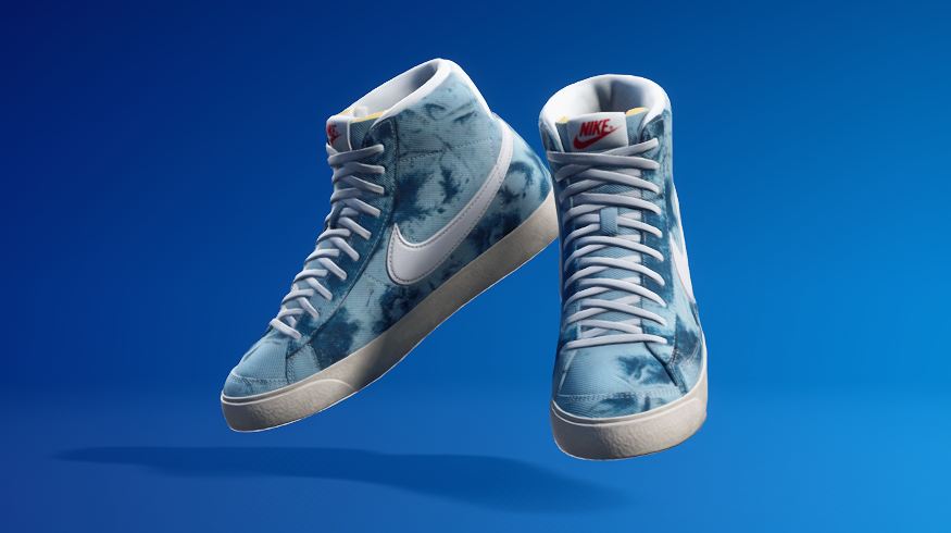 HYPEX's tweet image. NEW FORTNITE x NIKE SHOES SOON (Possibly Tonight) 🔥

• Mercurial Football/Soccer Cleats
• Air Force 1 'Bronx Origins'
• Pegasus 41 'Hot Punch'
• Blazer Mid '77 'Washed Denim'