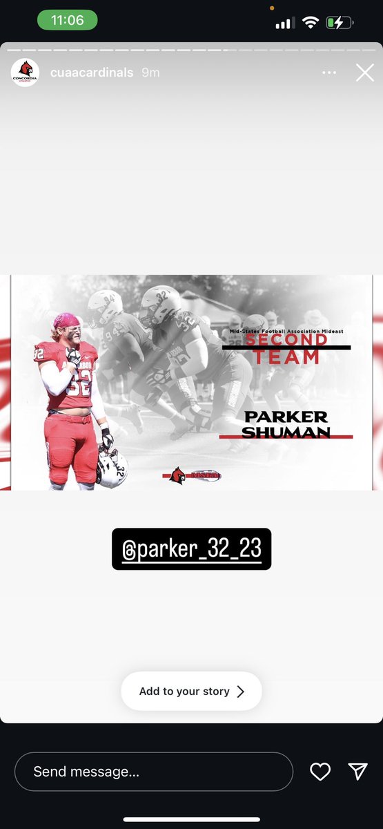 Blessed to be named Second Team all Conference. #MSFA