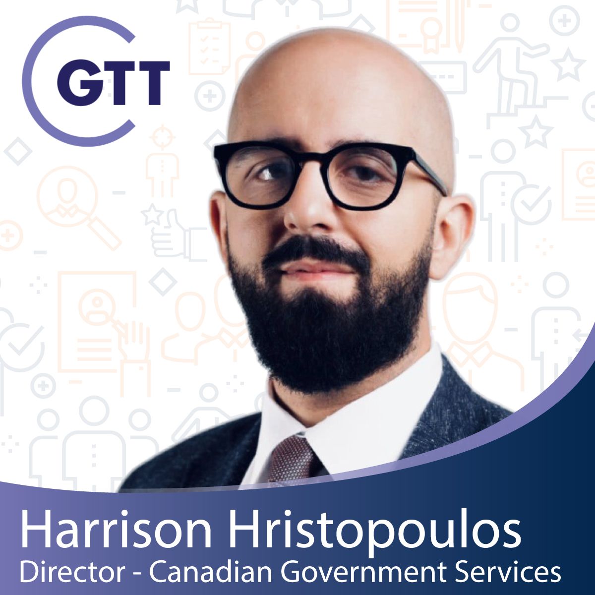 GTT_Staffing's tweet photo. We’re thrilled that Harrison Hristopoulos has joined Global Technical Talent as our new Director of Canadian Government Services.

#newhire #welcometotheteam #GTT #GTTCanada #GTTDigital #CanadianGovernmentServices #Inc5000 https://t.co/jXqoNubLRL