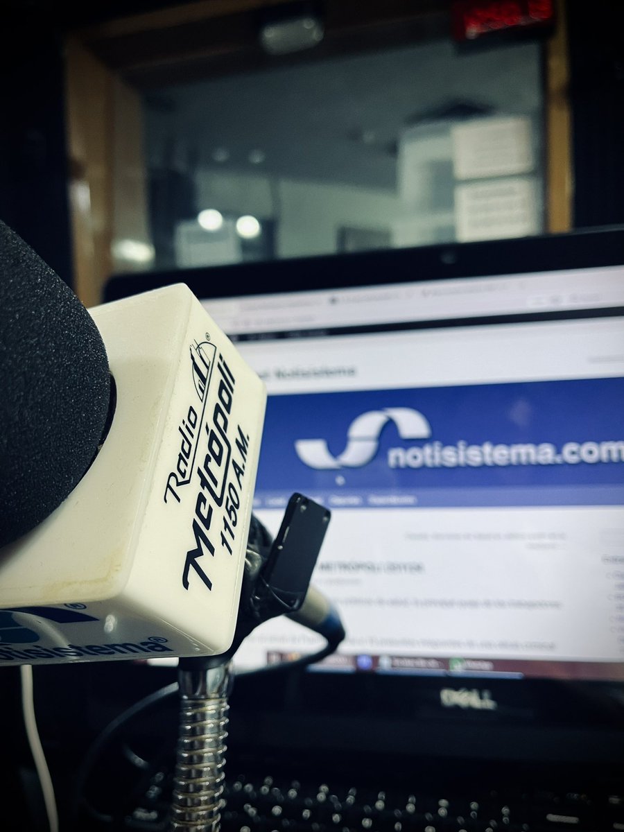 Ya estamos #AlAire en Buenas Tardes Metrópoli con la información del momento. 

Te esperamos en el 1150 de AM y en notisistema.com/radiometropoli/

¡Que tengas excelente tarde!