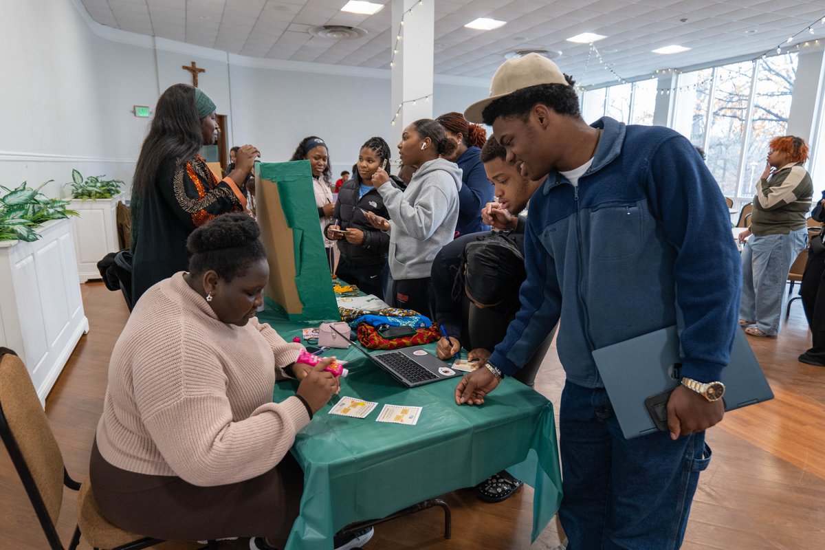 NotreDameofMD's tweet photo. Here are a few 📸 from NDMU’s Culture Fest celebration last Thursday! Students created displays in Doyle Formal to help the community learn about different cultures and nationalities represented on campus, and the afternoon also included multiple food truck offerings. #NDMUProud https://t.co/YOvC9GJ1Eq