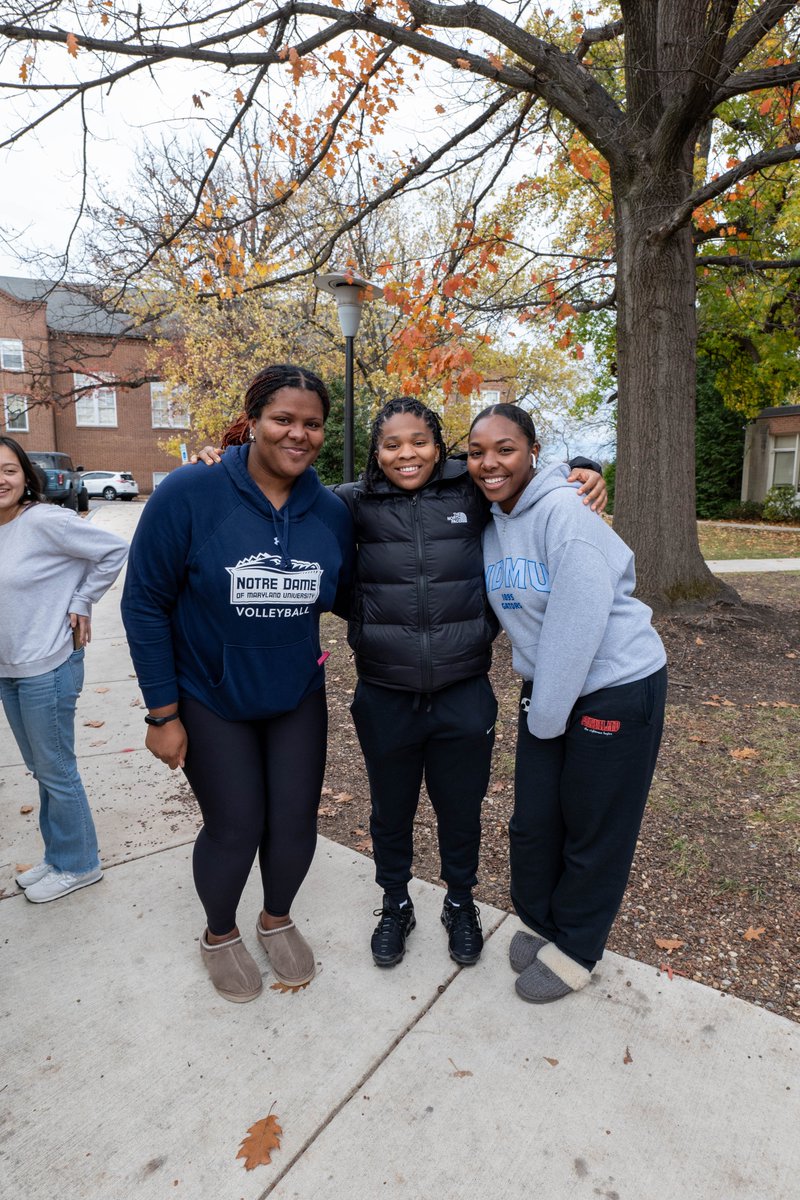 NotreDameofMD's tweet photo. Here are a few 📸 from NDMU’s Culture Fest celebration last Thursday! Students created displays in Doyle Formal to help the community learn about different cultures and nationalities represented on campus, and the afternoon also included multiple food truck offerings. #NDMUProud https://t.co/YOvC9GJ1Eq