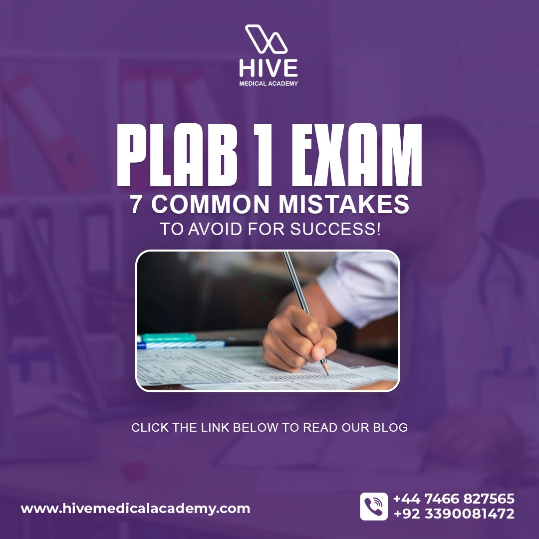 HiveMedicalAcad's tweet image. Crack PLAB 1, Click the link below to avoid these 7 mistakes
hivemedicalacademy.com/plab-1-exam-7-…
#PLAB1 #hivemedicalacademy #StudyWithExperts #commanmistakes #PLABPreparation