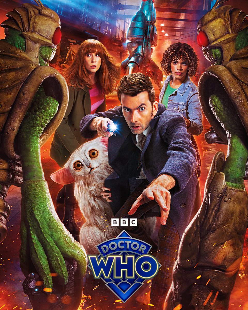 bbcdoctorwho's tweet image. &quot;If destiny exists, it&apos;s heading for Donna Noble…&quot; ❤️❤️➕🔷

One year today since THE STAR BEAST
#DoctorWho