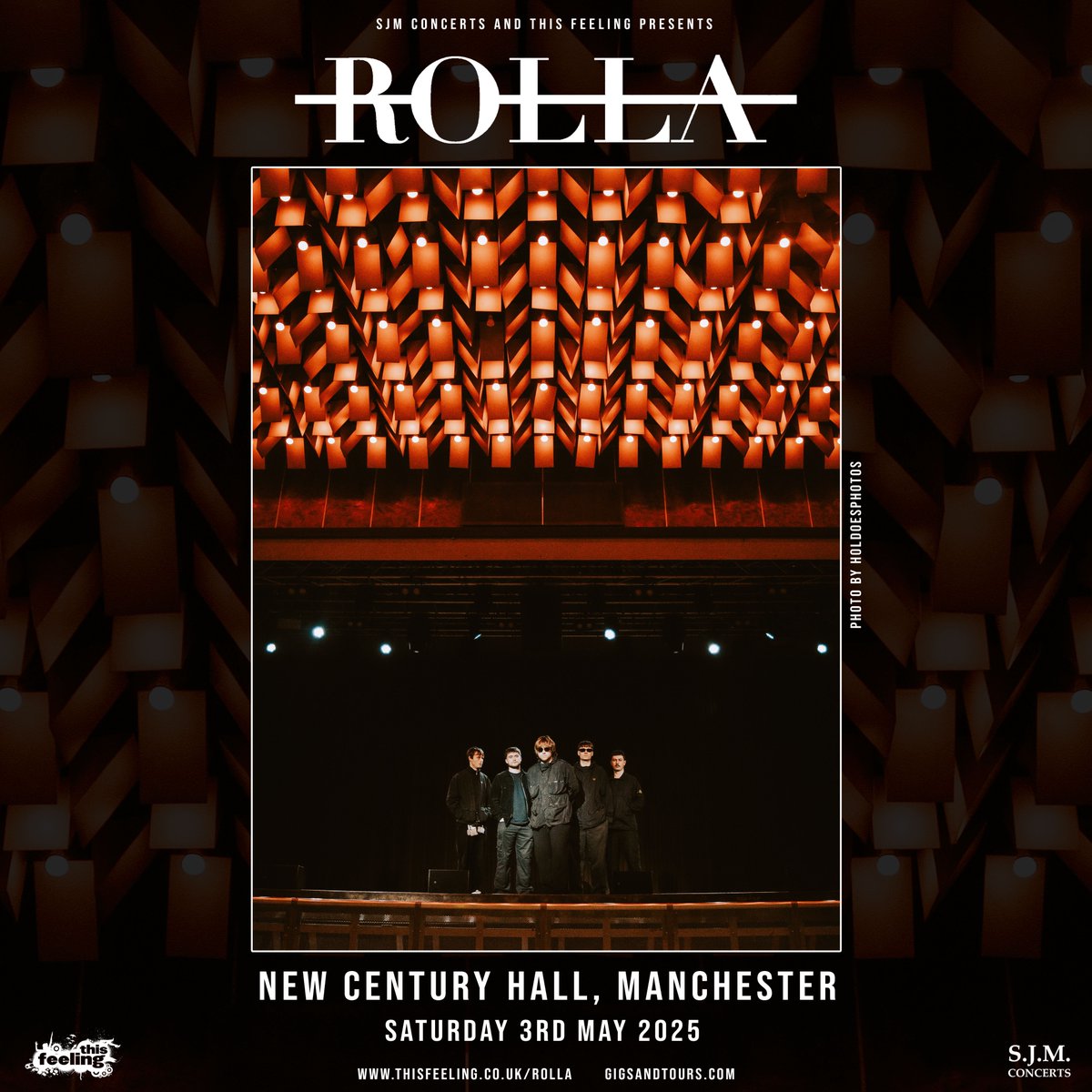 This_Feeling's tweet photo. Just announced 🎸 @ROLLA2020 Manchester on sale Friday 10am https://t.co/LeO4X85bgC