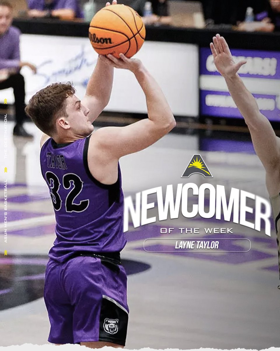 Atlantic Sun Conference (@asunsports) on Twitter photo 🎯 <a href="/UCAMBB/">UCA Men's Basketball</a> earns both #ASUNMBB Weekly Awards
🔗 asunsports.org/news/2024/11/2… 🎯 <a href="/UCAMBB/">UCA Men's Basketball</a> earns both #ASUNMBB Weekly Awards
🔗 asunsports.org/news/2024/11/2…