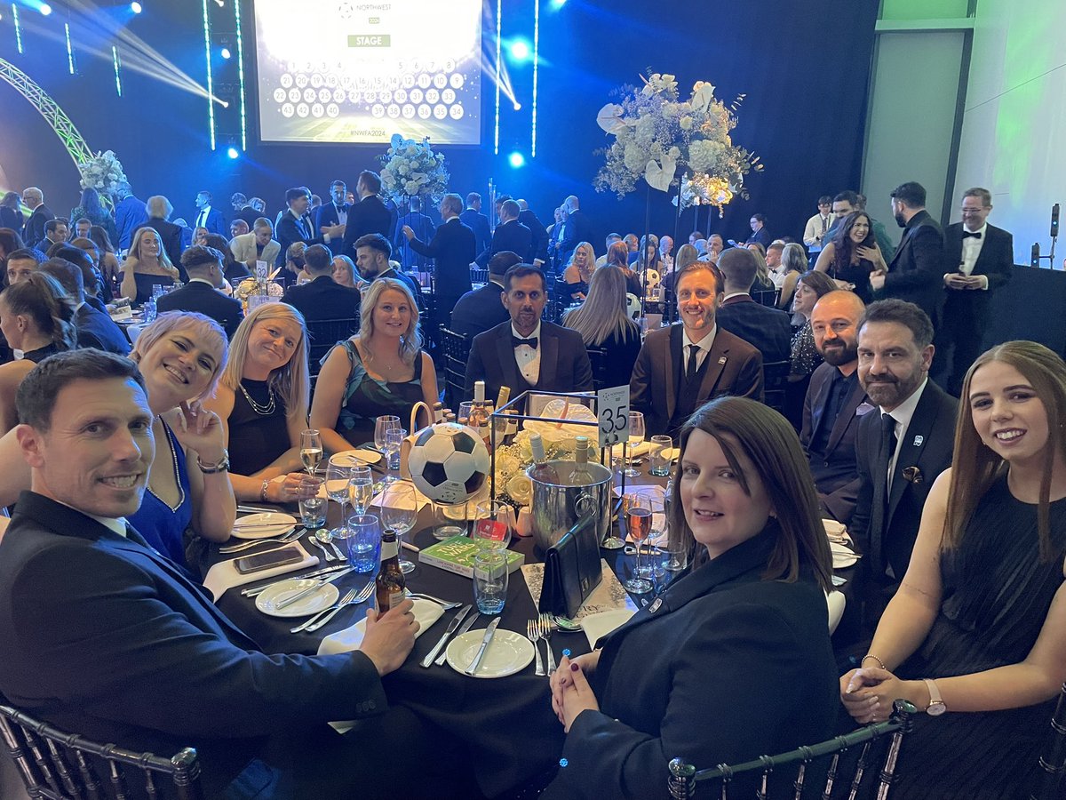 Burnley FC in the Community have arrived at the <a href="/NWFAwards/">Northwest Football Awards 2026</a> ✨