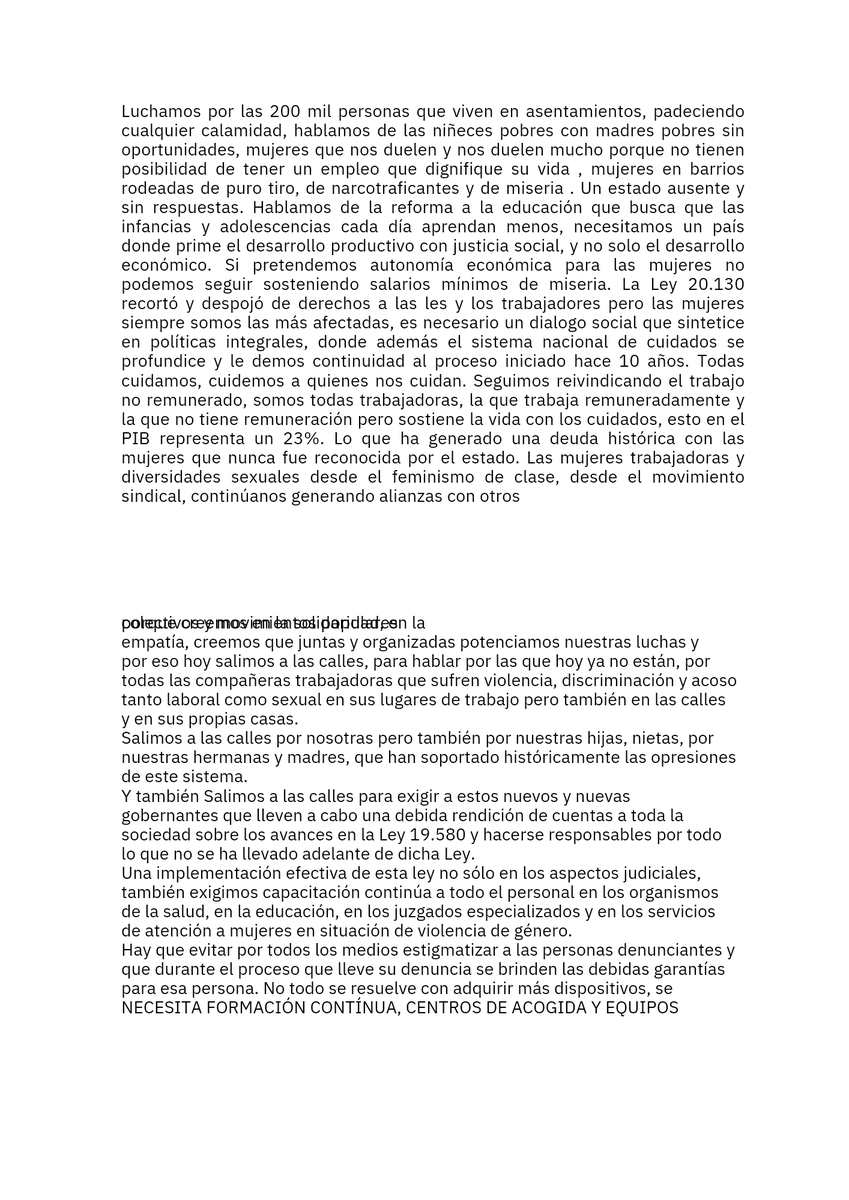 generopitcnt's tweet photo. Declaración #25N
SON TIEMPOS DE LUCHA
25/11 · Día Internacional de la Eliminación de la Violencia Basada en Género https://t.co/Yjw6AkHtFY