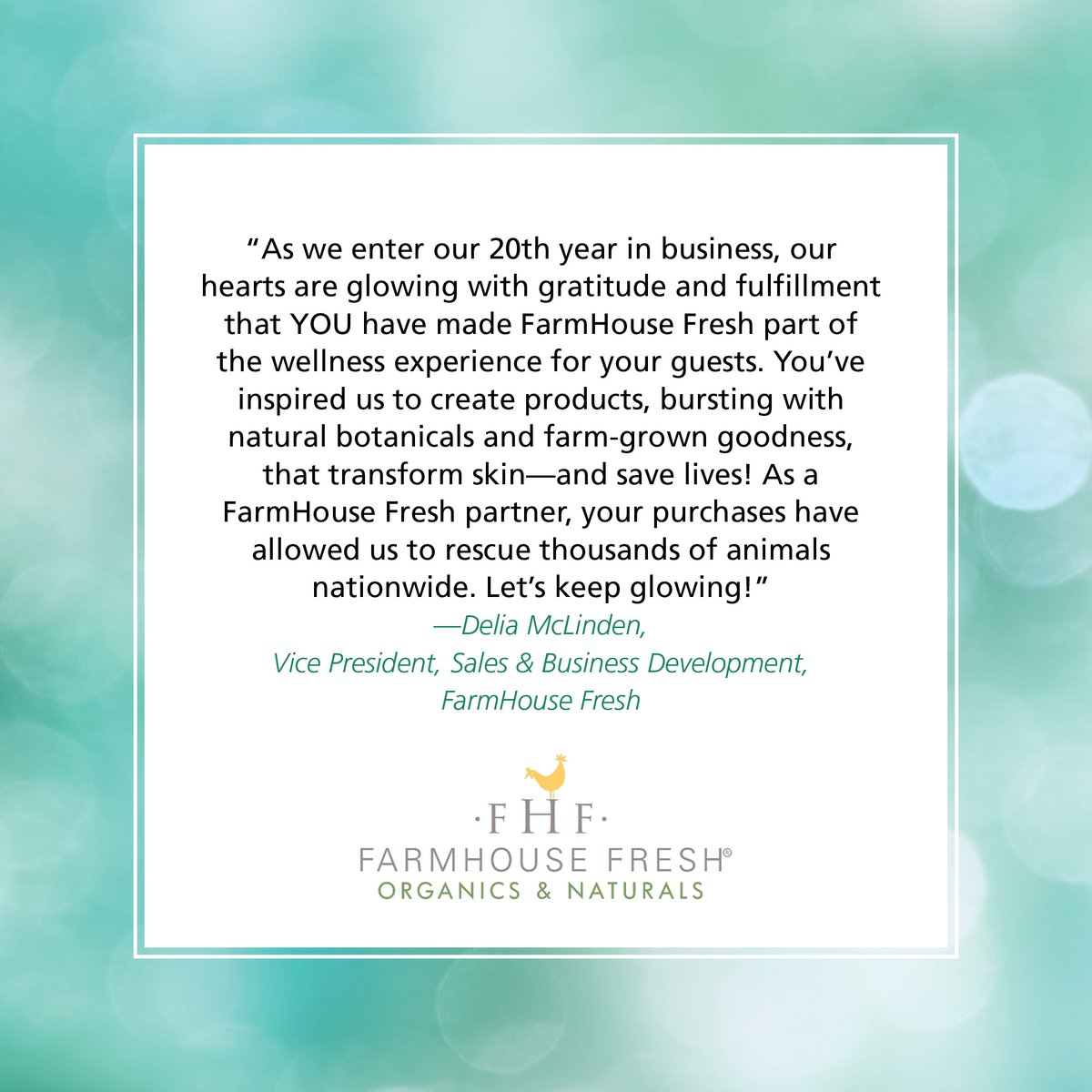 americanspamag's tweet photo. Congratulations to @farmhousefresh on their 2024 Professional's Choice Awards win - Favorite CBD Line 🏆 ✨

#Sponsored #PCAwards #PCA #professionalschoiceawards #spaawards https://t.co/pBjwyfoPQ4
