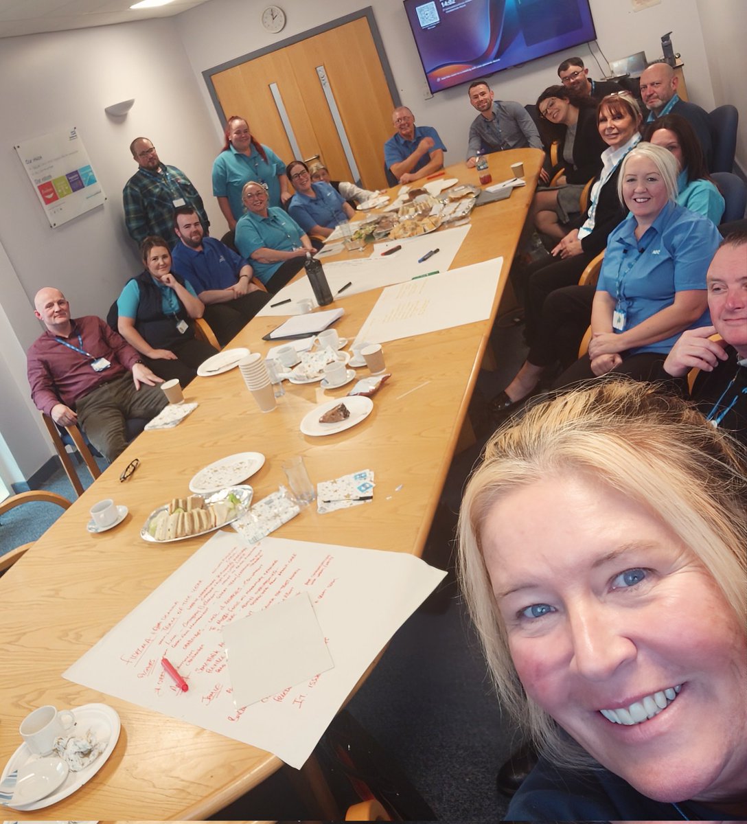 fidelma_delly's tweet photo. Facilities trustwide forum # nodivide# onegoal# everyone supports each other # valued # appreciate#one another # supported # it'snotabout theroleonlythegoal. 🏅 https://t.co/AQLI7zUczb