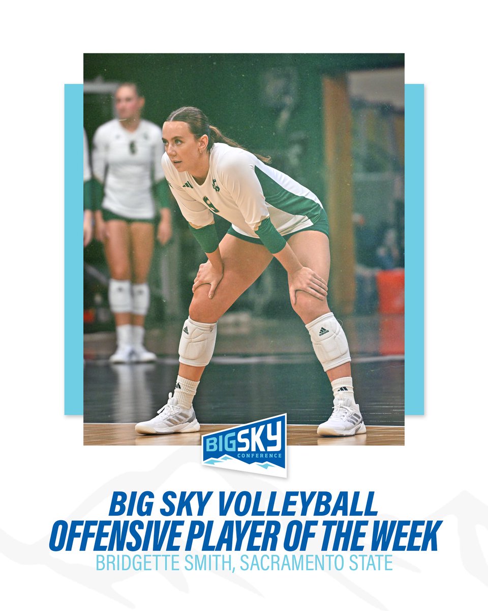 BigSkyConf's tweet photo. Congrats to our #BigSkyVB Players of the Week 👏

#ExperienceElevated https://t.co/HwcUZX7UN2