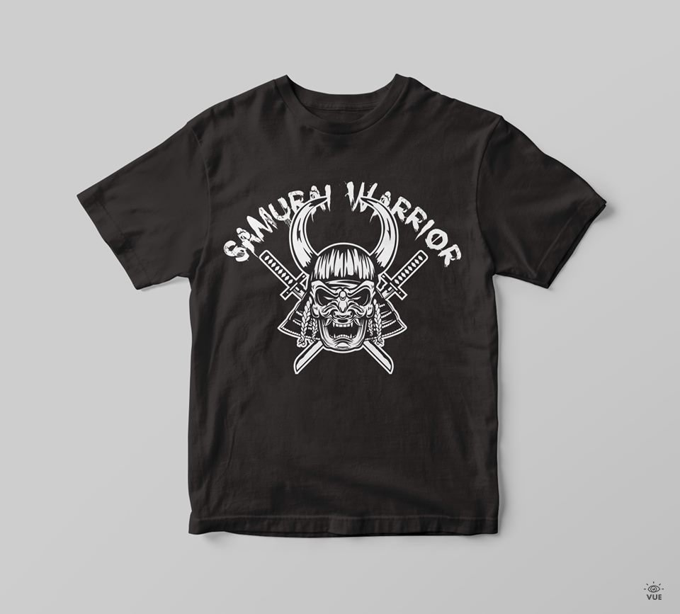 VueDesign's tweet image. Custom T-shirt designs for your business. 🔪#logodesigner #customtshirt #customdesign #samurai