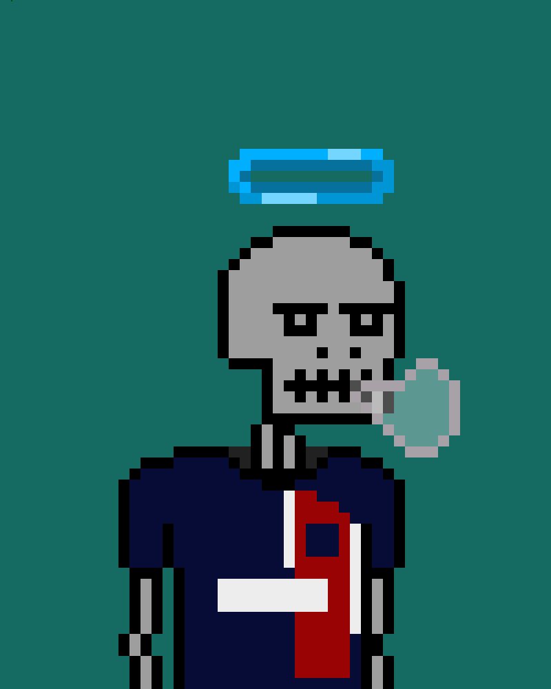 _PixelSkeletons's tweet photo. 👼With a celestial halo that illuminates its path, 💀this skeleton combines divinity and attitude.
The PSG jersey connects them with the champions, showing that even the Saints have a competitive side.
🌬️My faith is strong, but my style is even stronger.🔥⚽

#NFT #NFTCommunity https://t.co/bPlHos6x0o