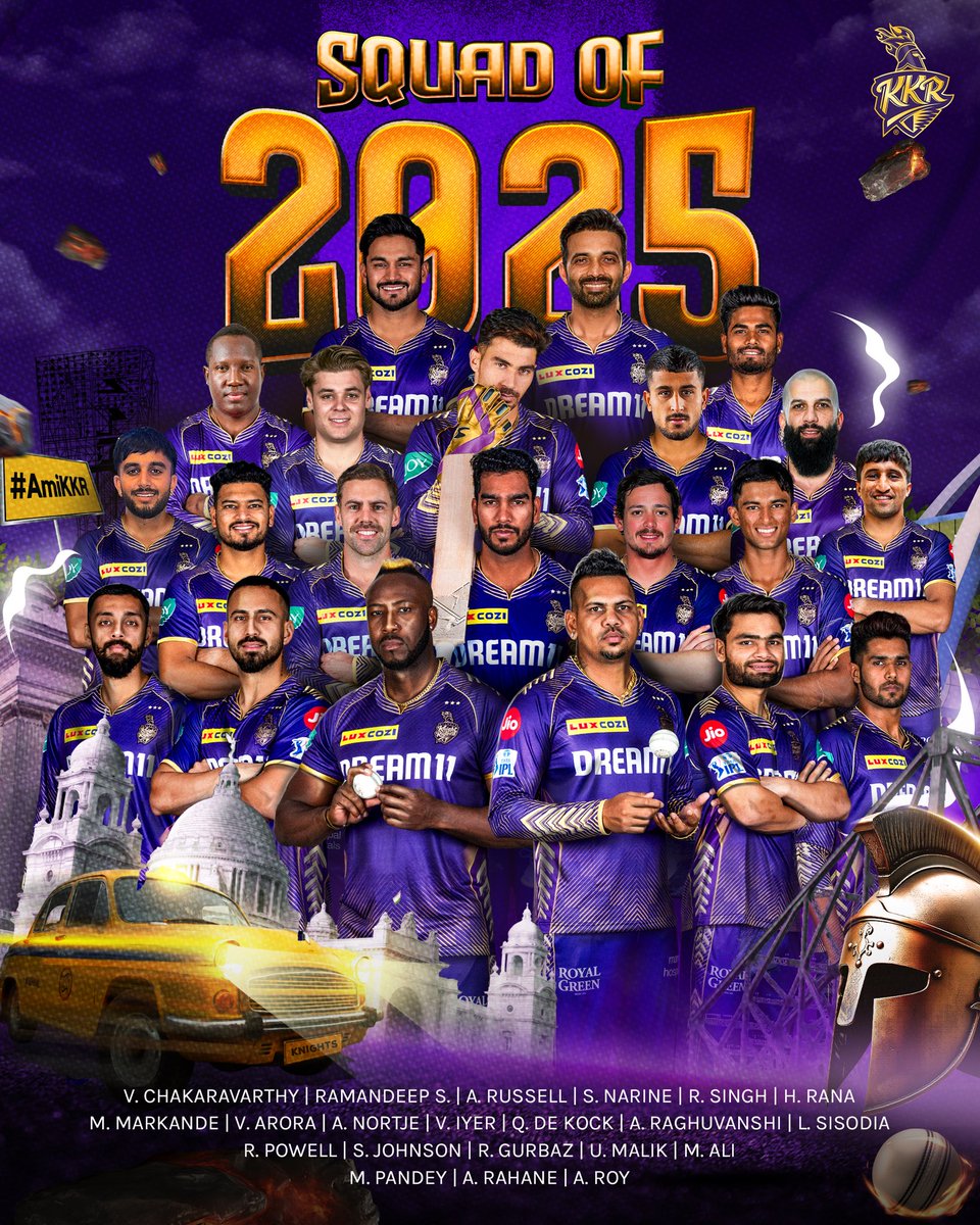 funstufzy's tweet photo. IPL 2025 - TEAMS🫂
@mipaltan @ChennaiIPL @RCBTweets @KKRiders 
#IPL2025
#ChennaiSuperKings 
#MumbaiIndians 
#RoyalChallengersBengaluru 
#KolkataKnightRiders https://t.co/oZVolXeF2W