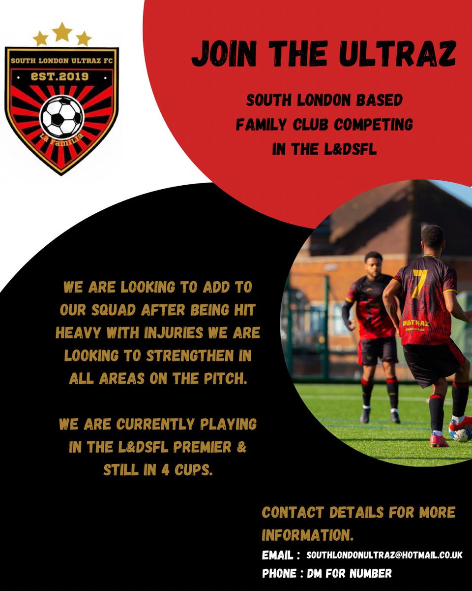 South London Ultraz FC tweet media