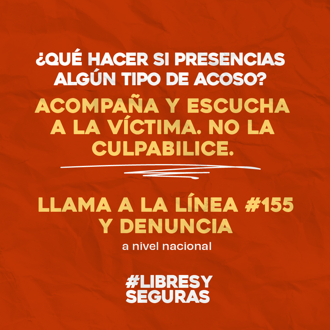 ideaspaz's tweet photo. 🦋#LibresySeguras | En el Día Internacional contra todo tipo de Violencias hacia las Mujeres #25N, nos unimos a la campaña del programa #GenerandoEquidad de @USAIDColombia por una vida libre de acoso callejero, laboral y sexual hacia las mujeres.

✋🏻 Detengamos juntas y juntos el acoso, no seas cómplice.