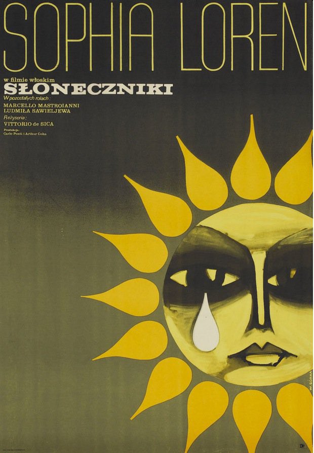 studiotstella's tweet photo. Poster for "I Girasoli" by #WiktorGorka https://t.co/ND99YIABy8