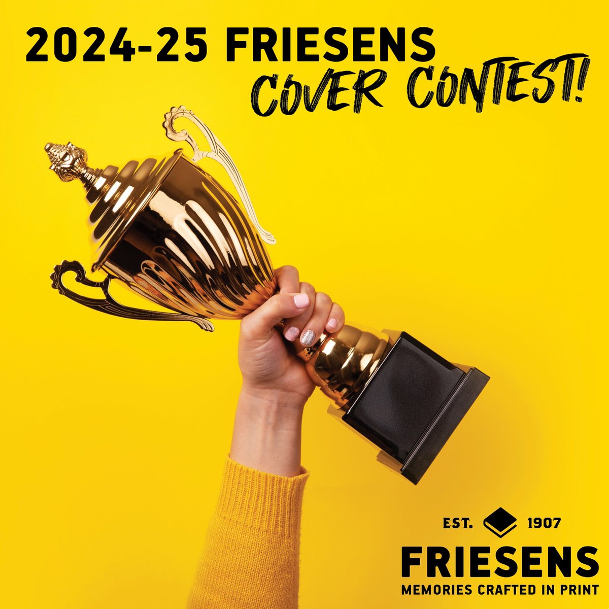 The 2024-25 Friesens Cover Contest Deadline for SPRING DELIVERY schools is fast approaching (December 13).  What are the judges going to be looking for this year?  Visit our website to find out: friesens.com/blog/2024-25-c…