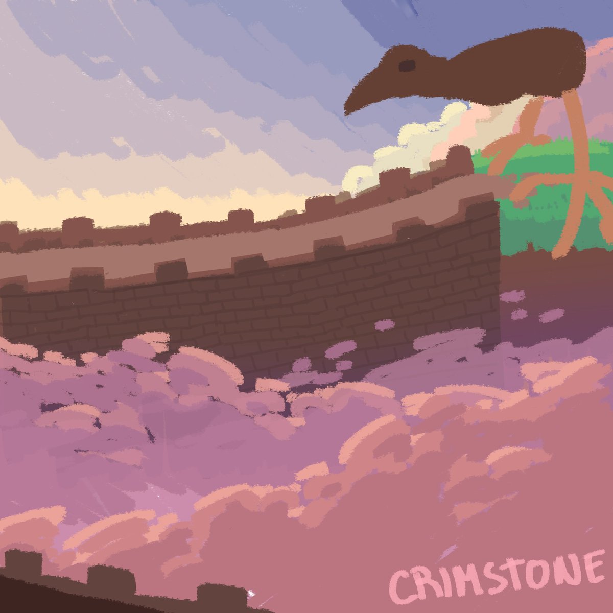 Ruskki_'s tweet photo. the bird is sadly not part of the game :(

#conceptart #gamedev https://t.co/TXd08zRU1L