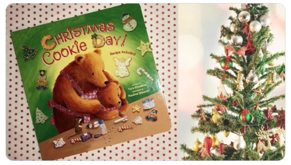 Tara_Knudson's tweet photo. 🎄'Tis the season for a Christmas #Giveaway🌟
FIVE winners will receive a signed copy of CHRISTMAS COOKIE DAY! Follow &amp; RT by 12/01 at 11:59 pm EST.  Winners (US only) will be chosen at random. Good luck! #teacher #christmas #cookies #TEACHers #baking  #CHRISTMASCOUNTDOWN #gift https://t.co/W3C1fmfiQ0