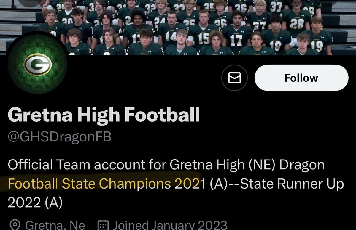 BensonFootball's tweet photo. @GHSDragonFB wasn’t this vacated? 🤔 https://t.co/5Qxbk8H8gx