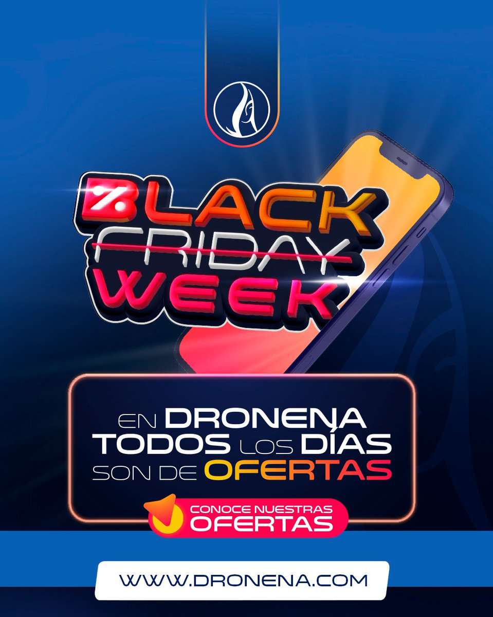 ¡Hoy empieza la #BlackWeekNena con súper ofertas y descuentos hasta el 29 de noviembre! 

Visita dronena.com o consulta con tu asesor comercial. 

Somos tu mejor aliado para abastecer tu farmacia y alcanzar tus metas.