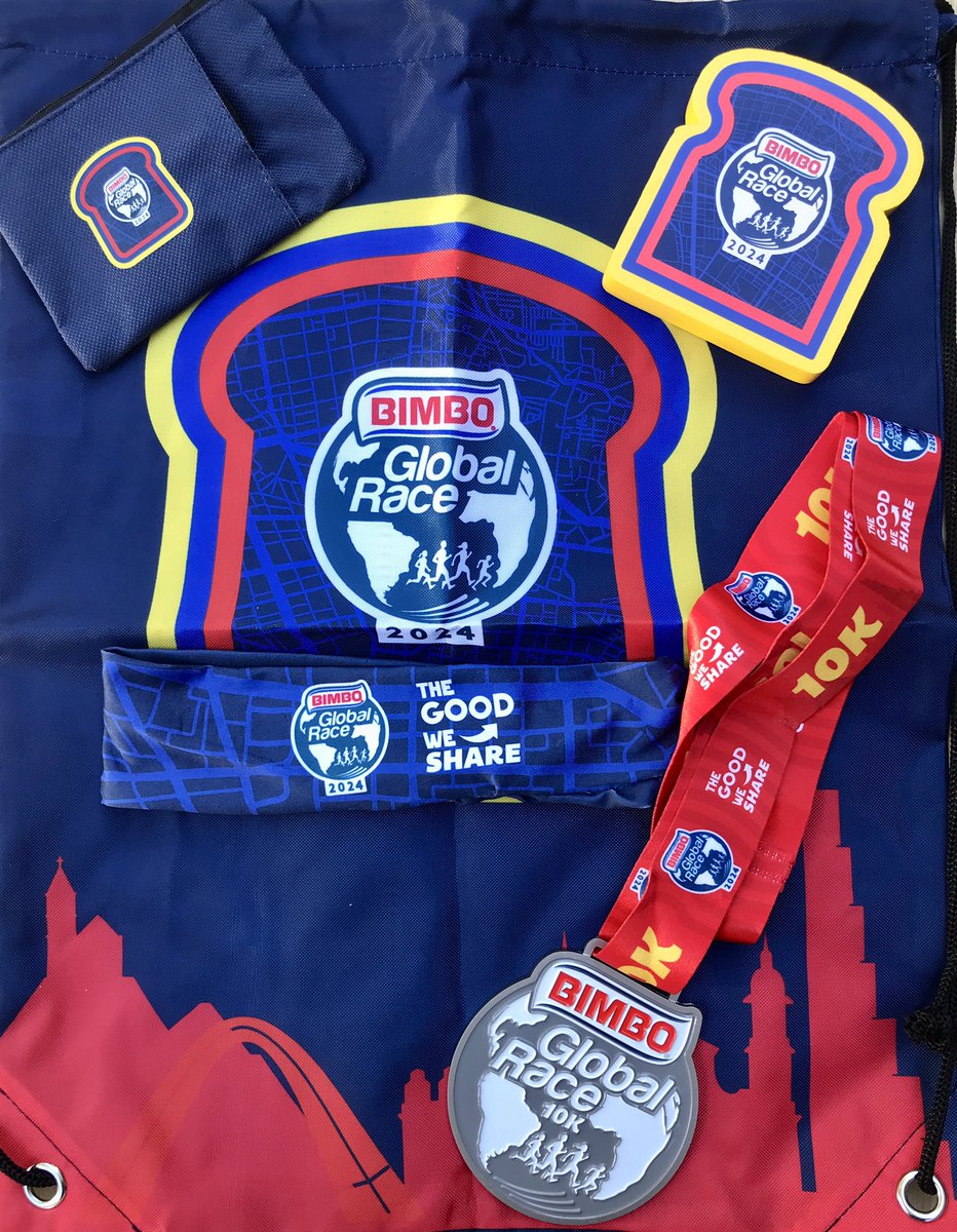 wortholomew's tweet image. A recent #GoodMailDay swag haul, fit for a #MedalMonday, with goodies from the @BimboGlobalRace.

To join the fun next year, follow their page or visit bimboglobalrace.com.

#BimboGlobalRace2024 #TheGoodWeShare #RunChat #WeRunSocial