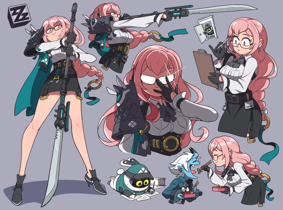 yanagi and pals ⏱️
#zzzero #ゼンゼロ