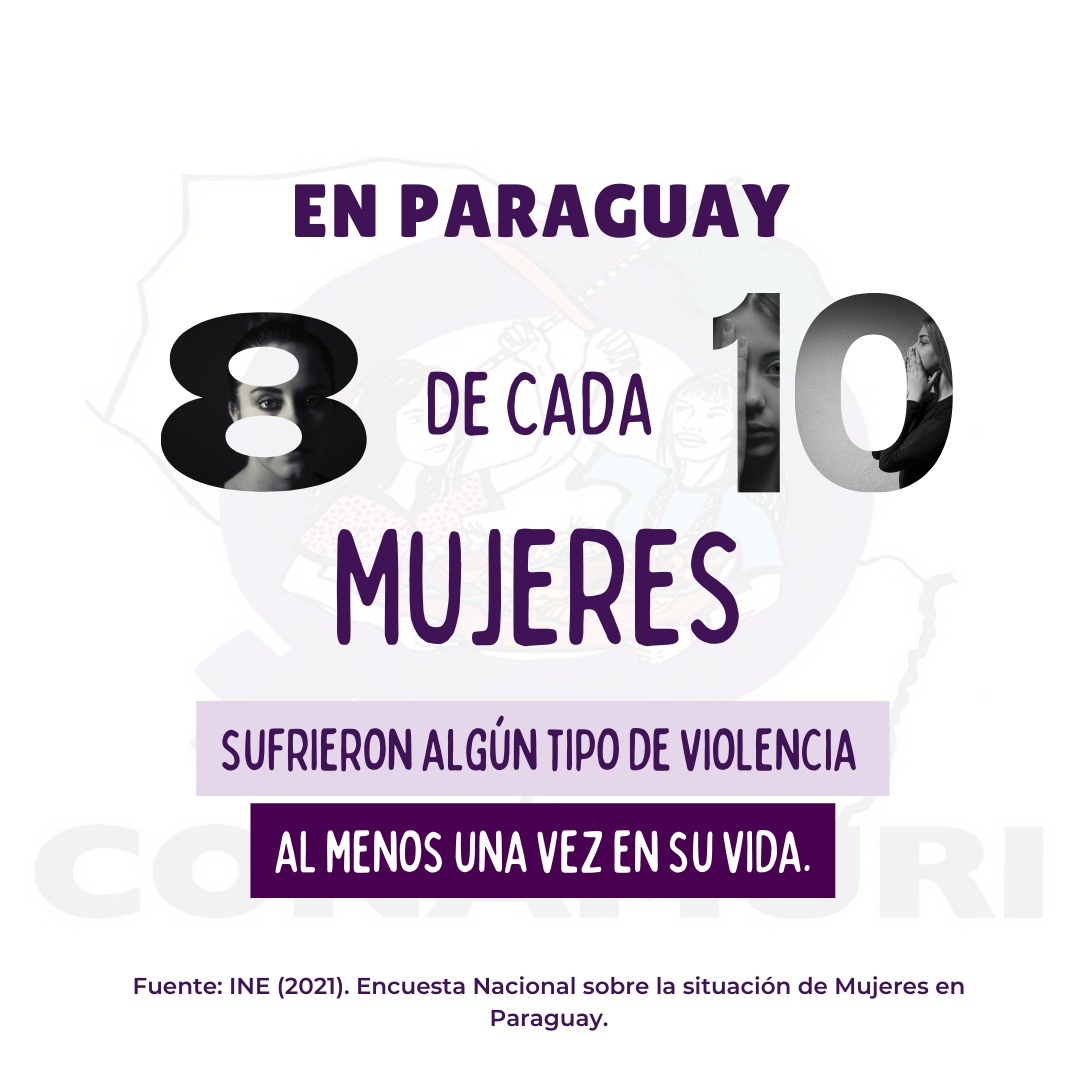 Paraguay registra el mayor número de feminicidos en Latinoamérica, según la CEPAL.👎
Ñande derechokuéra rehe ha topa opáichagua jejahéi ✊🏽🇵🇾💜
#25NPy <a href="/paromujerespy/">ParoMujeresParaguay</a> #conamuripy