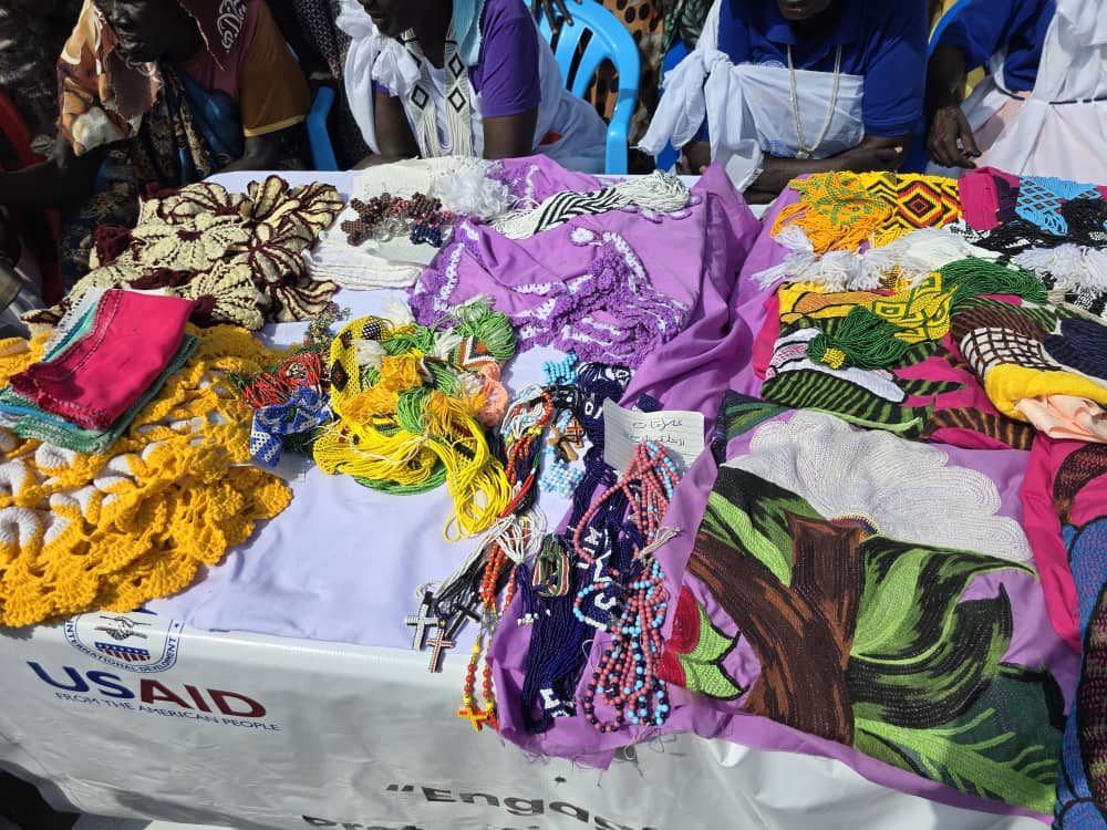 "They deserve to be respected, supported and to have their voices heard without fearing any violence"

Art, dance, handicraft and different talents help women to cope with different type of stress, trauma and difficulties they endure while fleeing #Sudan war and facing daily