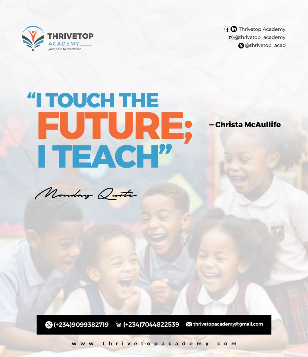 thrivetop_acad's tweet image. Have a splendid week😊😊😊😊😊

#MondayMotivaton #monday