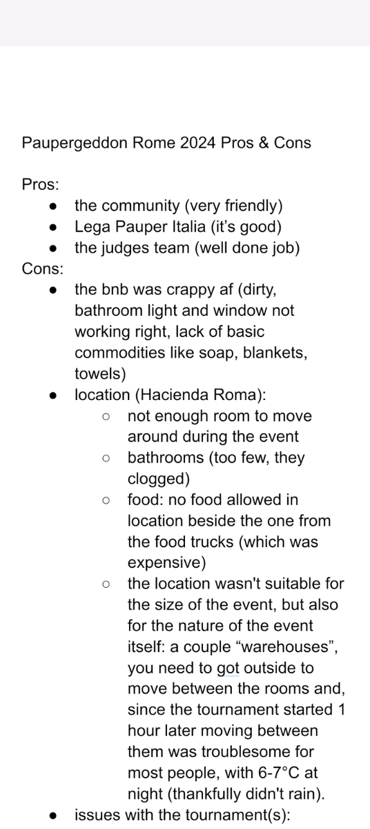 A_AdeptoTerra's tweet photo. here in Italy we #MTGPauper players are discussing a lot about the recent #Paupergeddon Rome 2024, so I wrote the pros&amp;cons of my weekend: https://t.co/O77DGGHlPN