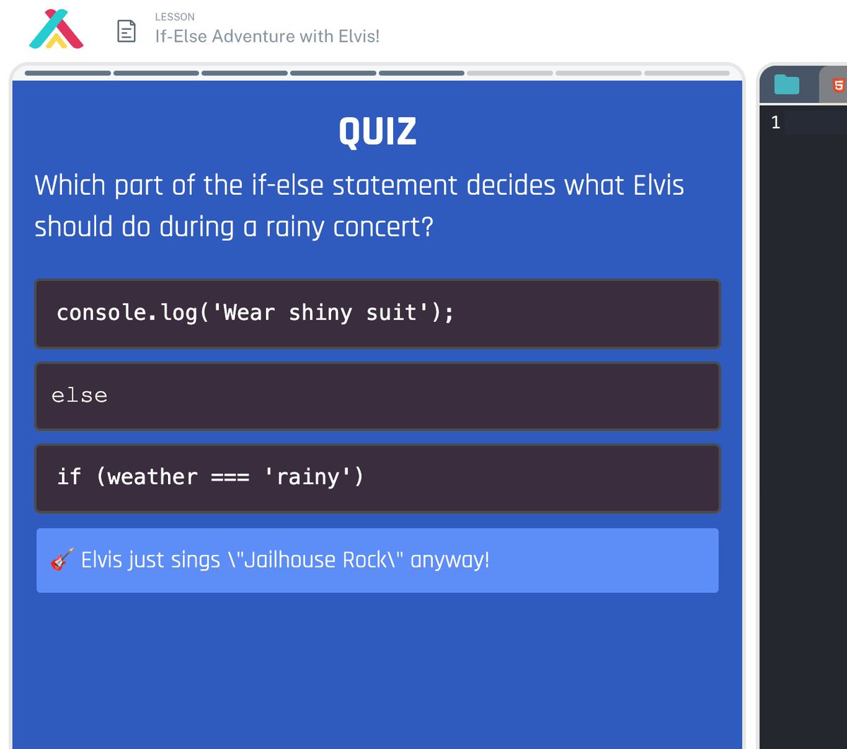 Jon Novotny (@jon_novotny) on Twitter photo When #AI adds jokes to your Coding Lesson Quizzes. 👏 🤩
<a href="/CodeTriber/">CodeTribe.com</a> <a href="/codejika/">CodeJIKA.org</a> #edtech #hourofcode When #AI adds jokes to your Coding Lesson Quizzes. 👏 🤩
<a href="/CodeTriber/">CodeTribe.com</a> <a href="/codejika/">CodeJIKA.org</a> #edtech #hourofcode