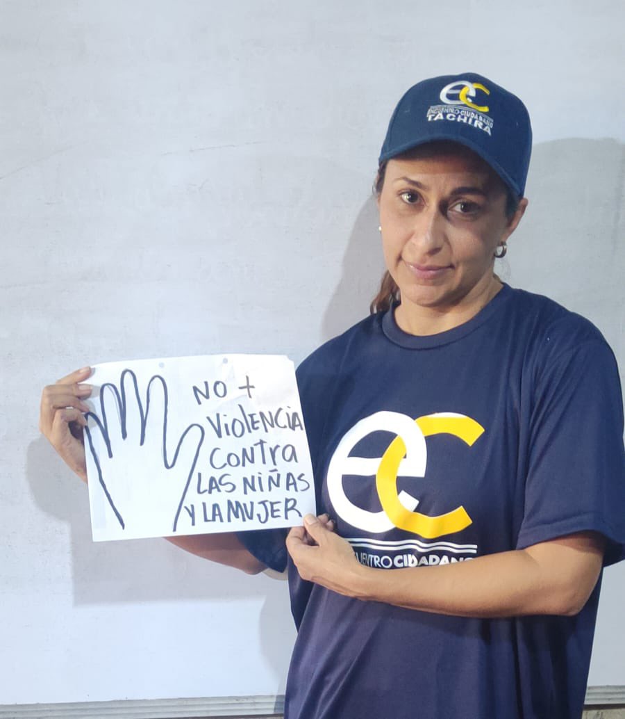 #Táchira | Nuestra militancia tachirense se pronuncia en contra de la violencia hacia la mujer.

#EncuentroVioleta
#NoMásViolenciaContraLaMujer