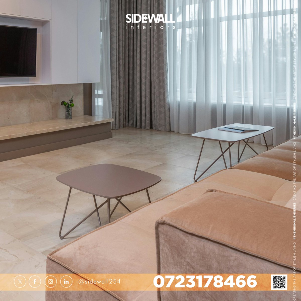 SIDEWALL254's tweet photo. Coffee tables that perform their purpose. The selections we made for your customer were best suited to minimalist design.

Call us at +254 723 178 466.

#sidewallinteriors #interiordesign #propertyinkenya #interiordesigner #homedecor #interior #realestate #interiors #housegoals https://t.co/jut59XeZhA