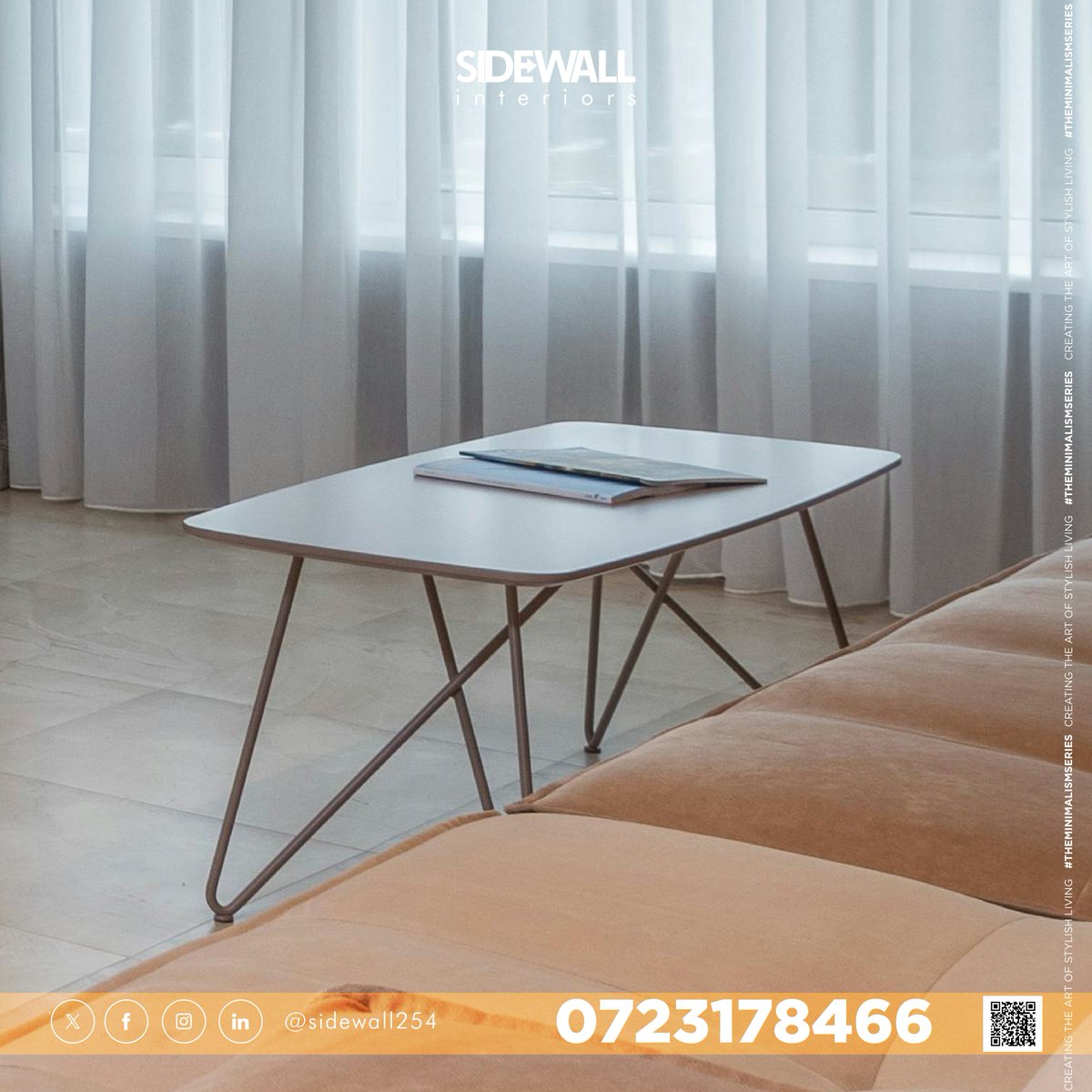 SIDEWALL254's tweet photo. Coffee tables that perform their purpose. The selections we made for your customer were best suited to minimalist design.

Call us at +254 723 178 466.

#sidewallinteriors #interiordesign #propertyinkenya #interiordesigner #homedecor #interior #realestate #interiors #housegoals https://t.co/jut59XeZhA