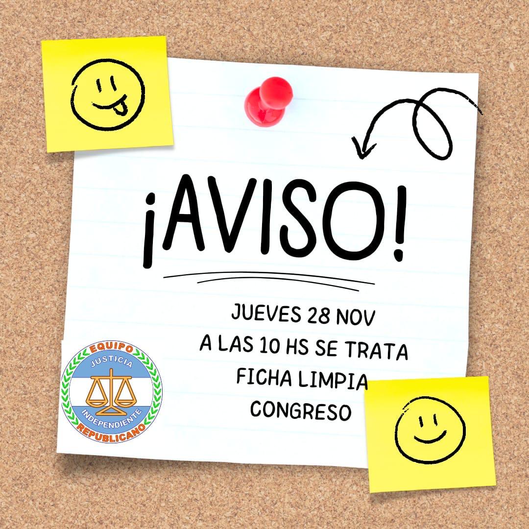 gustavolema2's tweet photo. #FichaLimpiaYa 
Sres diputados, el jueves 28 juntamos quorum y aprobamos @FichaLimpia o seguimos jugando al "baile de la silla"? https://t.co/FZcEJ3l6wa